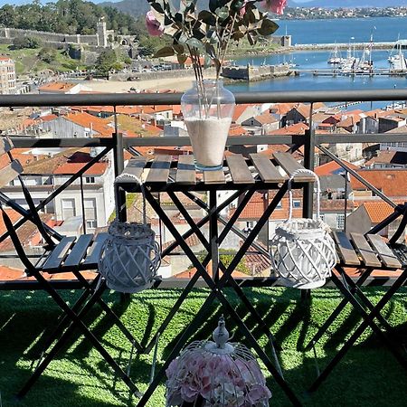 Estudio Impresionantes Vistas Con Terraza Y Piscina Baiona Exteriör bild